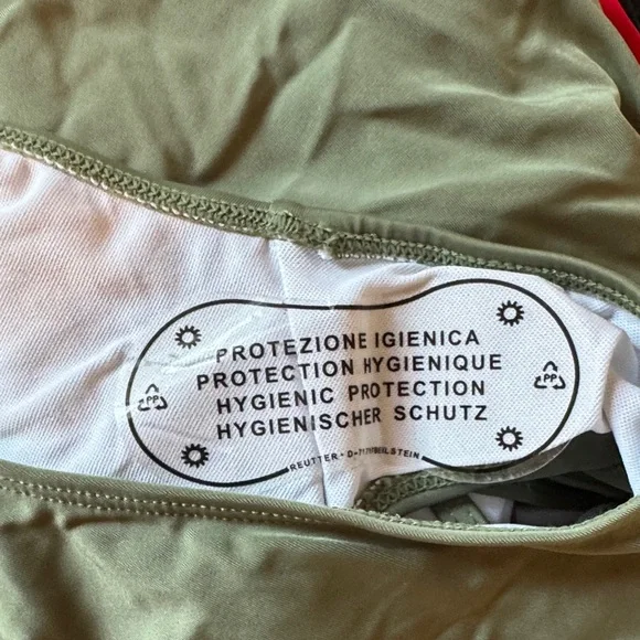 NWOT Green Two-Piece Swimsuit - Picture 7 of 7